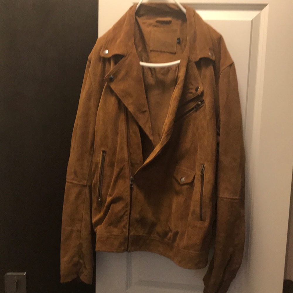 ASOS Suede biker jacket